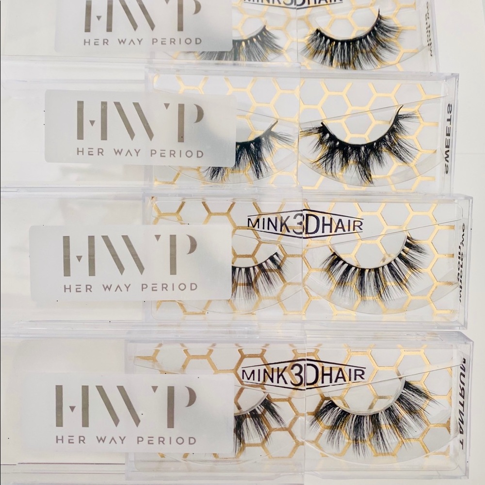4 PAIR MIXED MINK LASHES